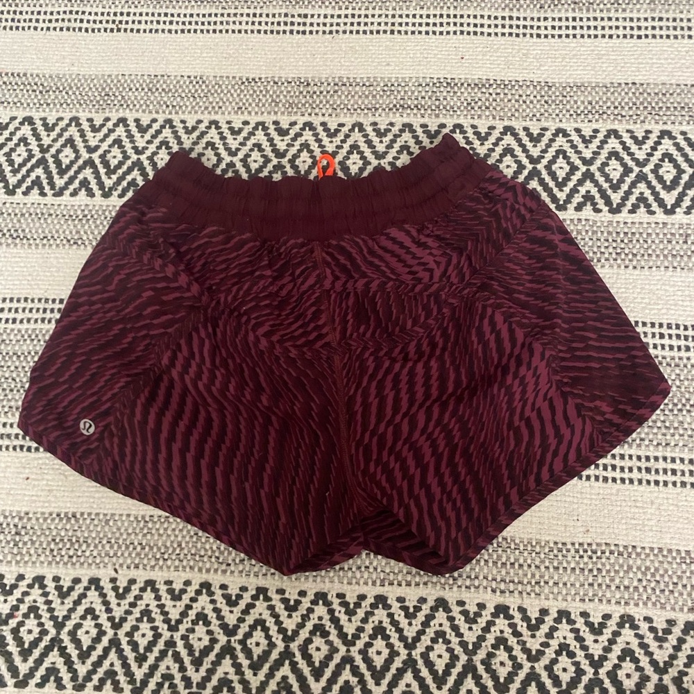Lululemon purple shorts